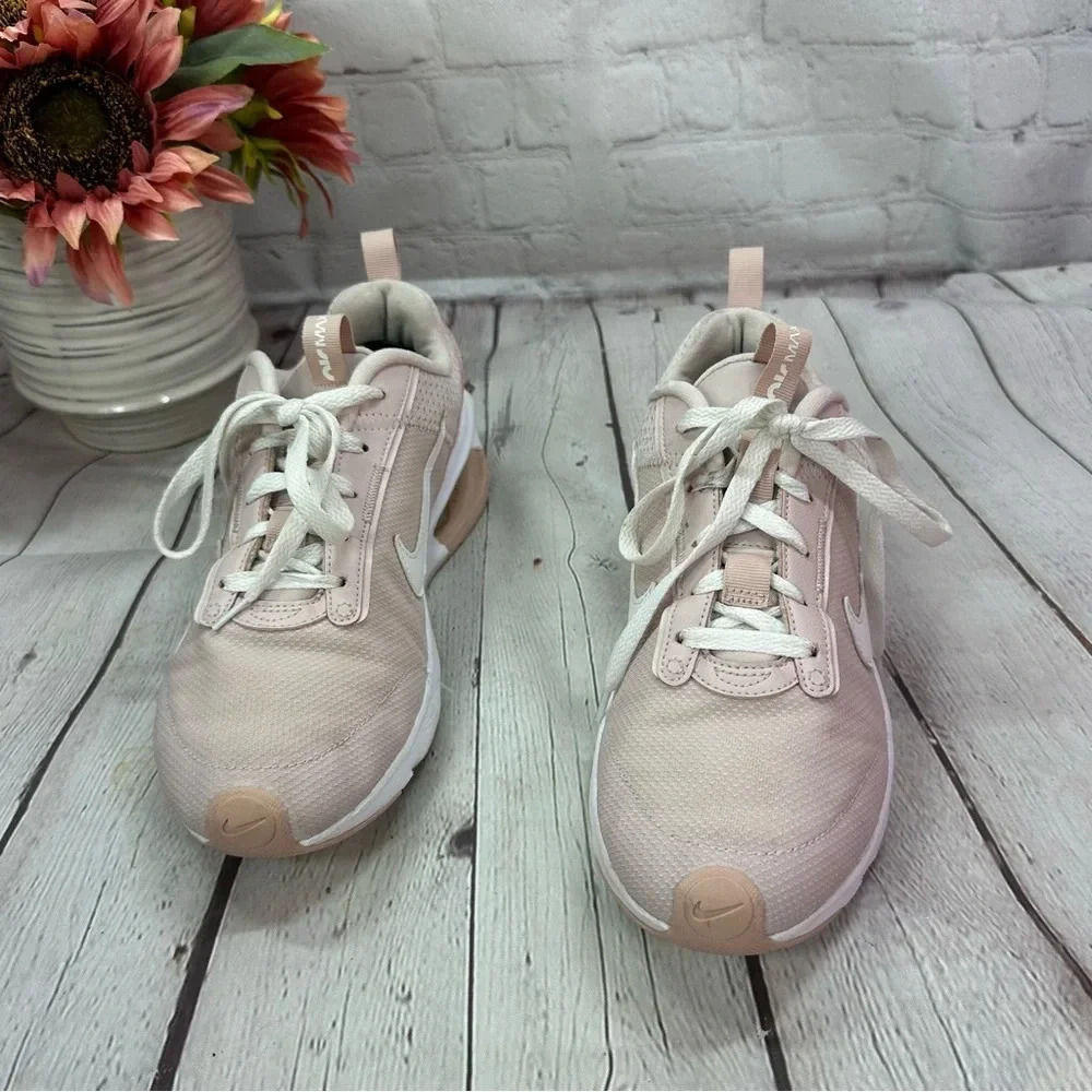 nike air max interlock light barely rose white sz 9 women's athletic shoe - Picture 2 of 9